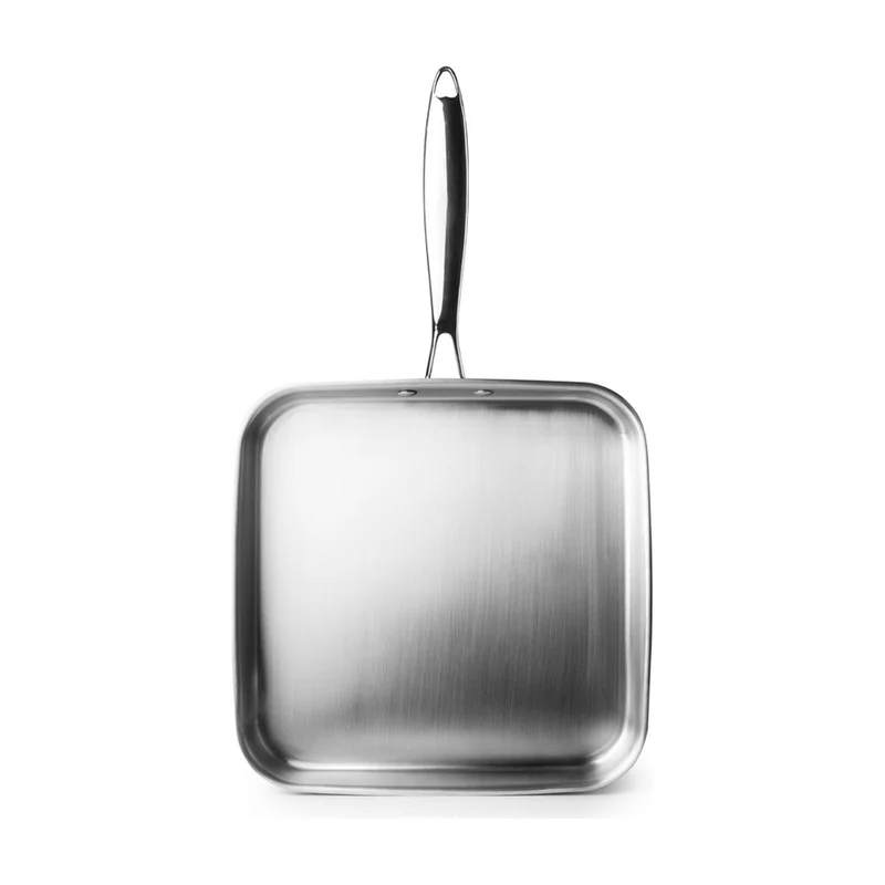 Ibili Natural Grillpan Tri-Ply - 28 cm