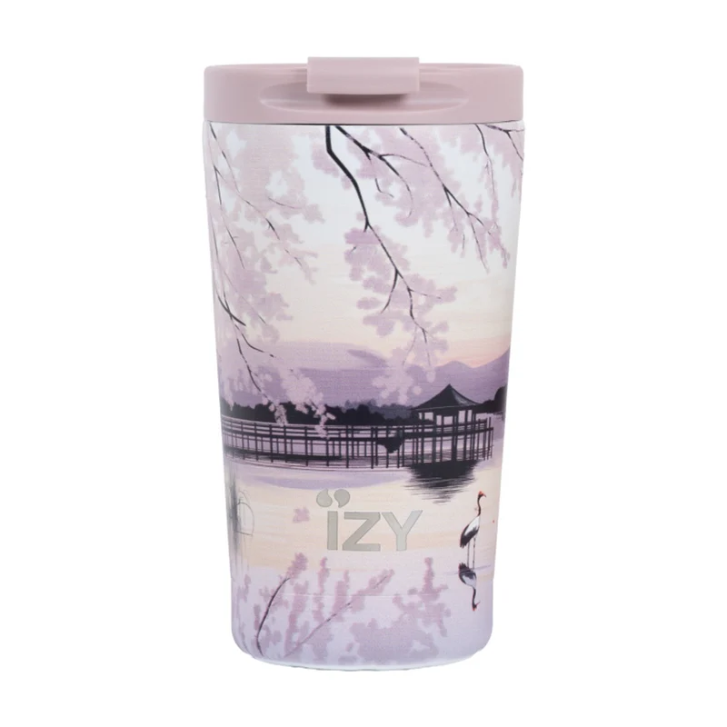 IZY Thermosbeker Sunset Lake - 350 ml