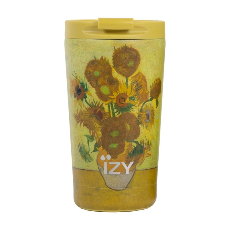 IZY Thermosbeker Zonnebloem van Gogh - 350 ml
