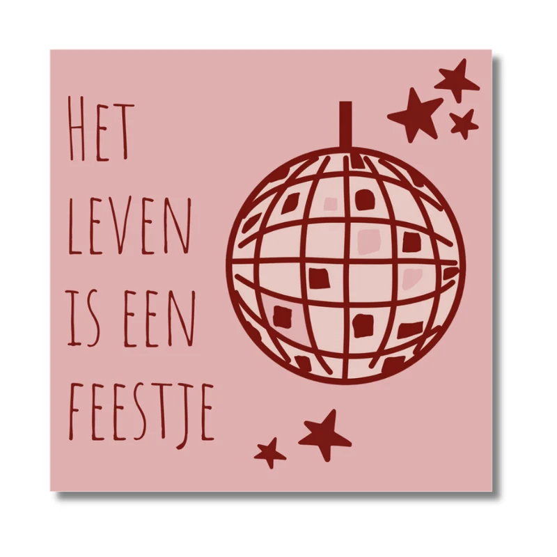 Onderzetter - Feestje