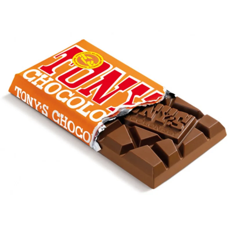 Tony Chocolonely Melk Karamel Zeezout 180 gram