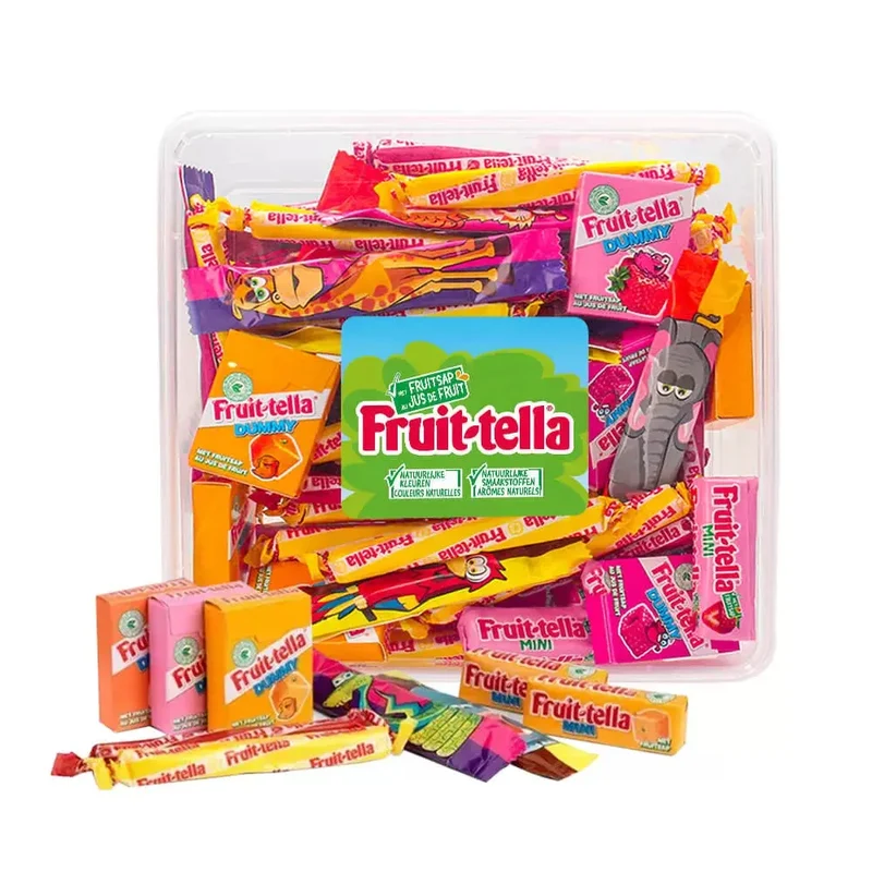 Fruit-tella snoepmix - strooigoed - 50 stuks - 487g
