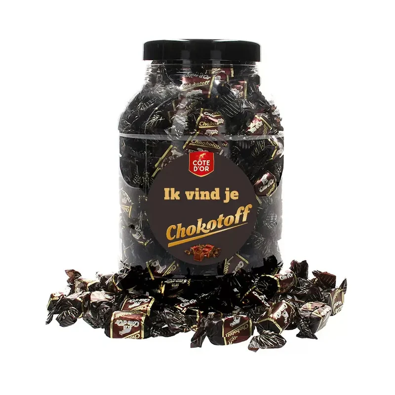 Côte d’Or Chokotoff chocolade "Ik vind je Chokotoff" - chocolade cadeau - 1600g