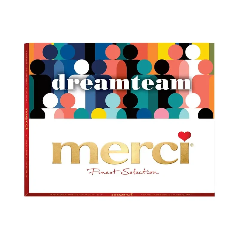 merci Finest Selection "Dreamteam" - chocolade cadeau - 8 smaken - 250g