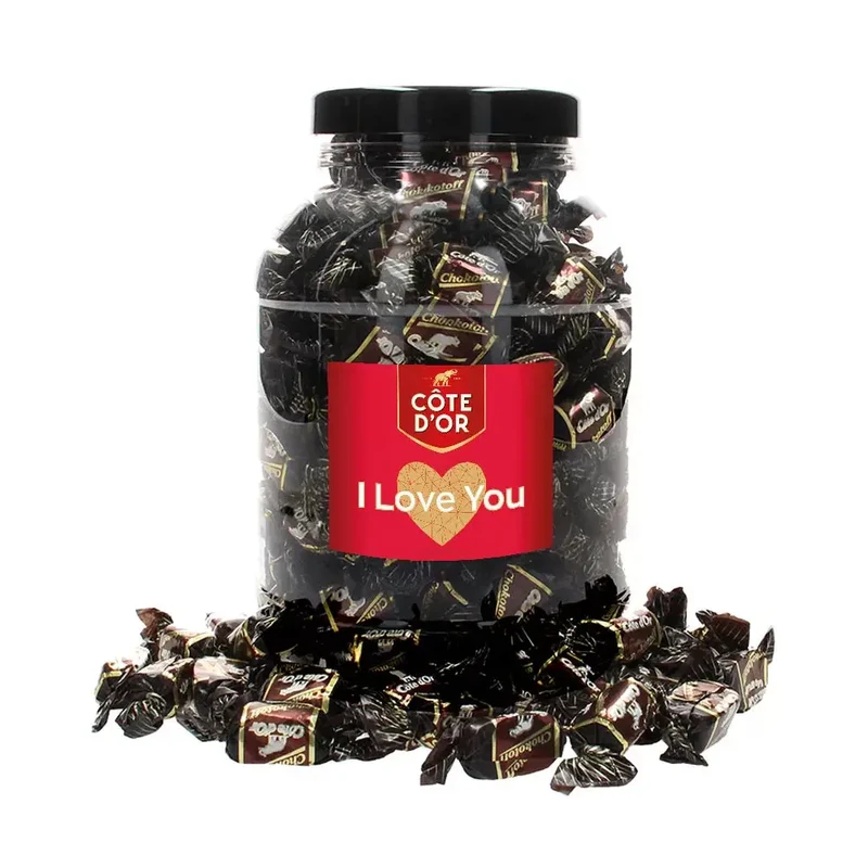 Côte d'Or Chokotoff "I Love You" - herbruikbare bokaal - 1600g