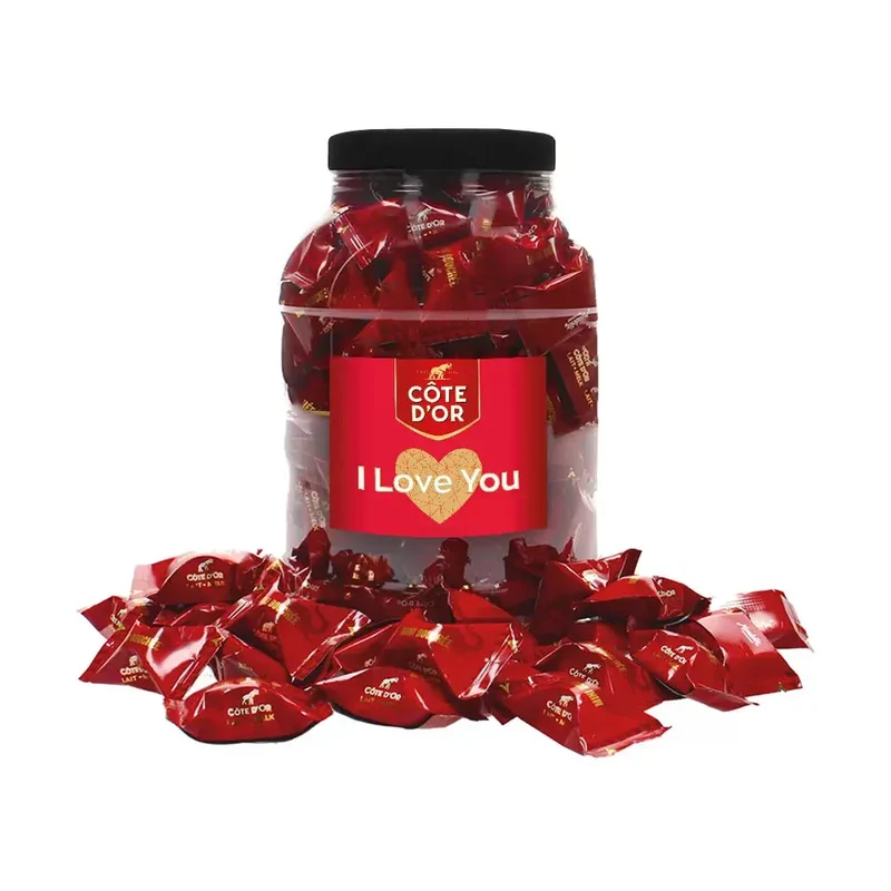 Côte d'Or Mini Bouchée "I Love You" - herbruikbare bokaal - 1000g