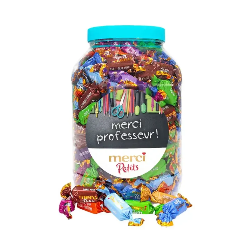 merci Petits chocolade - "merci professeur" - 1400g