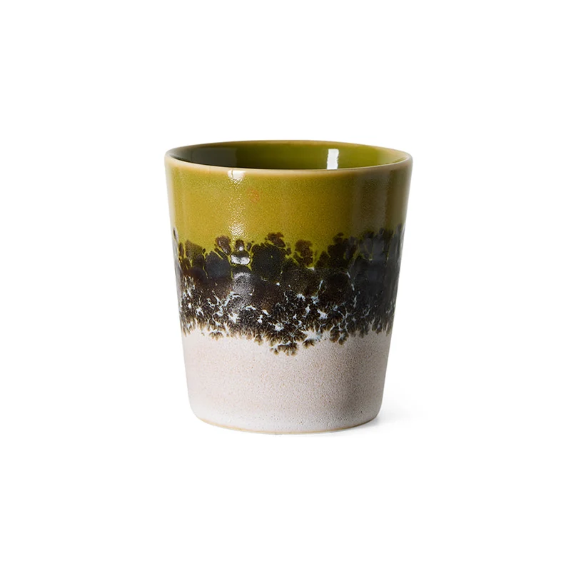 HKLiving 70's Koffiemok - Truffle
