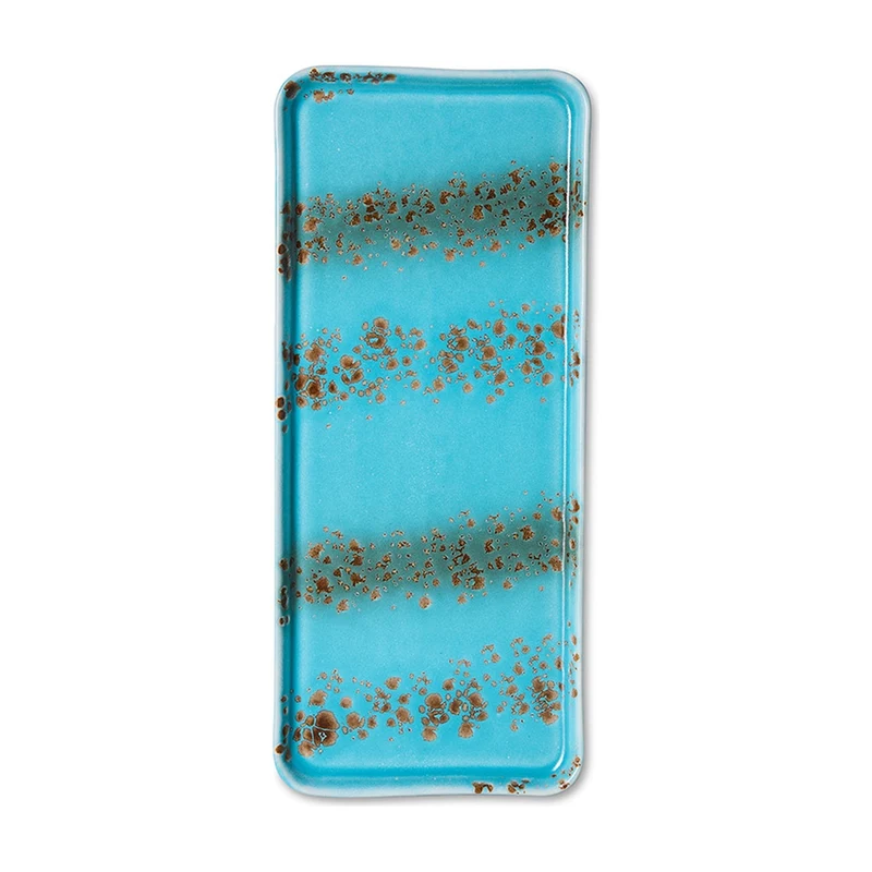 HKLiving 70's Cakeschaal - Aqua