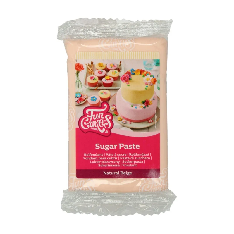 FunCakes Fondant Naturel Beige - 250 gram