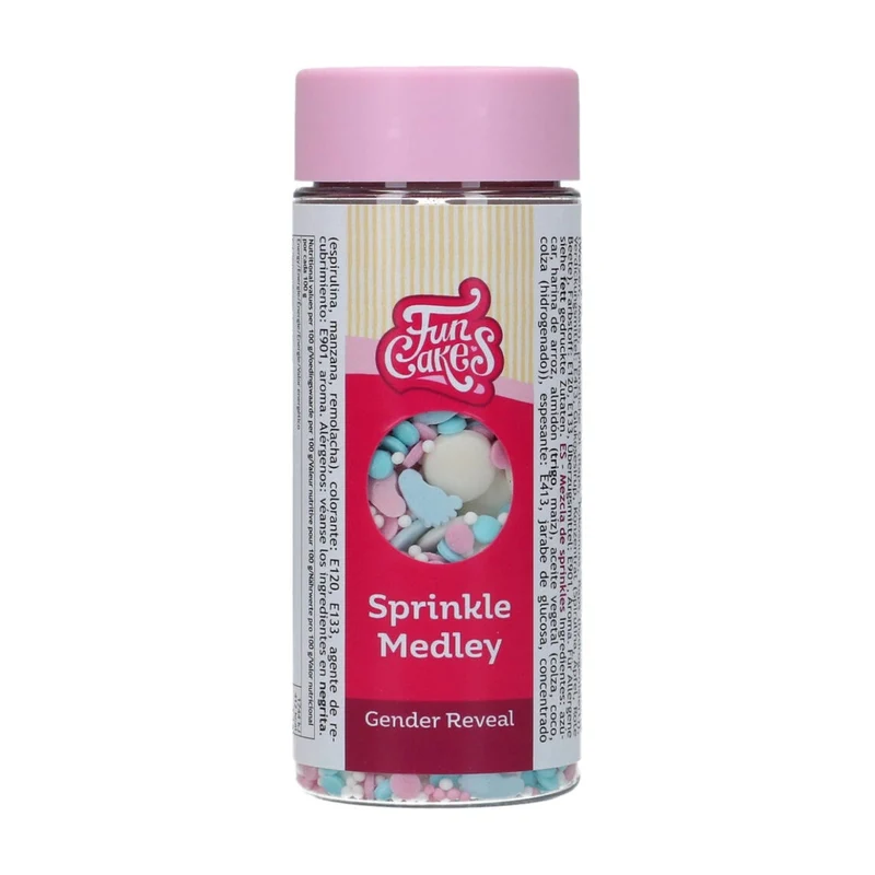 FunCakes Sprinkles Gender Reveal Medley - 65 gram