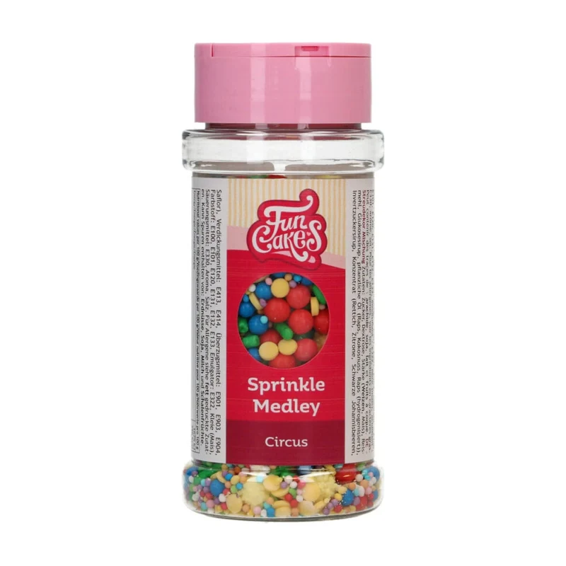 FunCakes Sprinkles Circus Medley - 65 gram