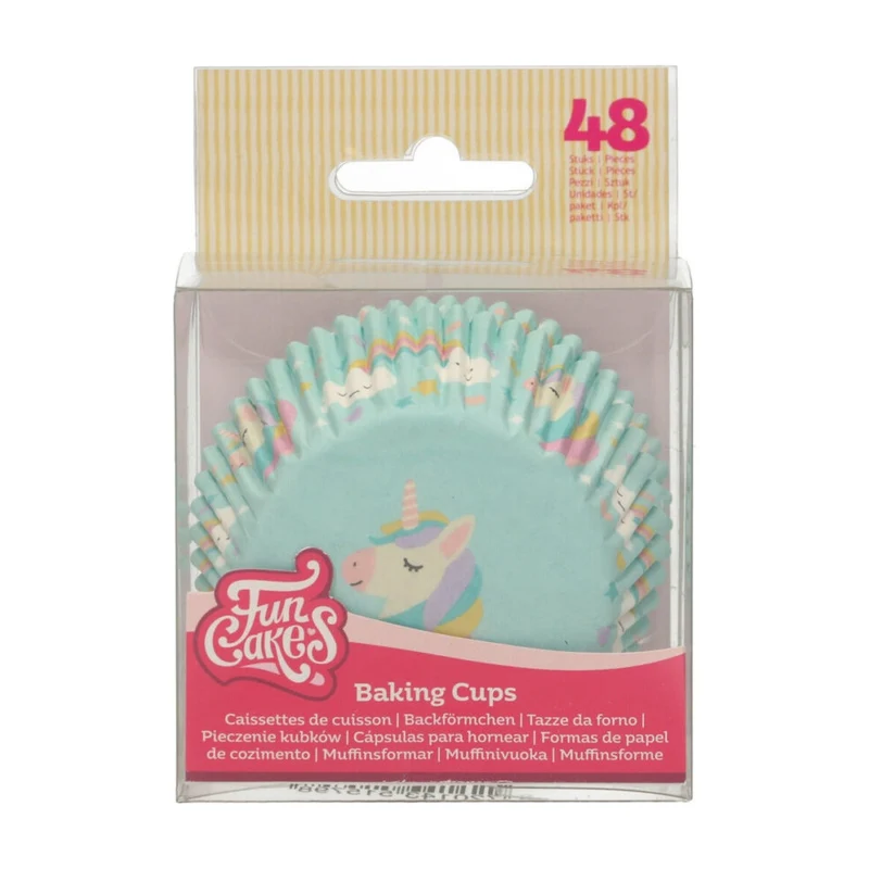 FunCakes Baking Cups Unicorn - 50 stuks