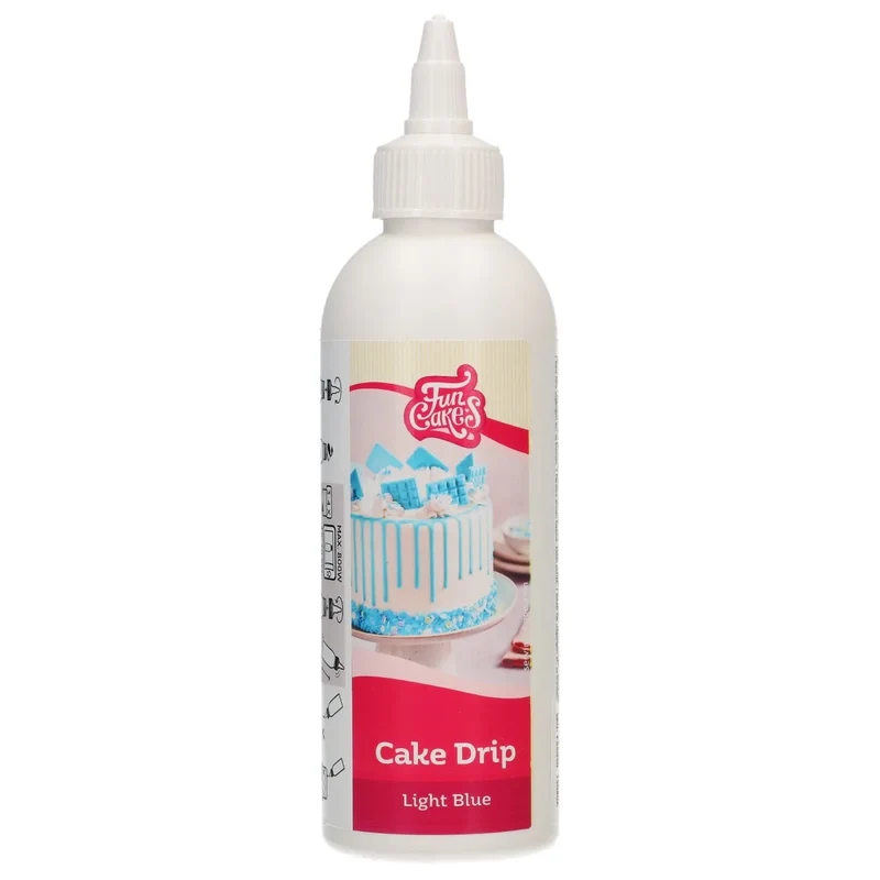 FunCakes Choco Drip Lichtblauw - 180 gram