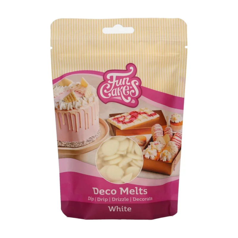 FunCakes Deco Melts Wit - 250 gram