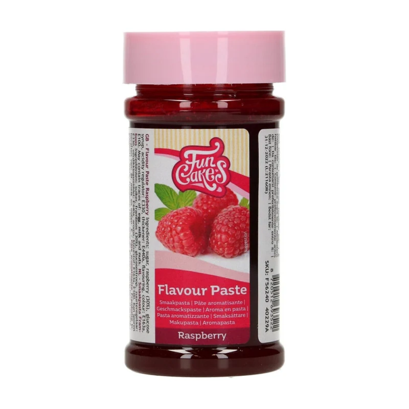 FunCakes Smaakpasta Framboos - 120 gram