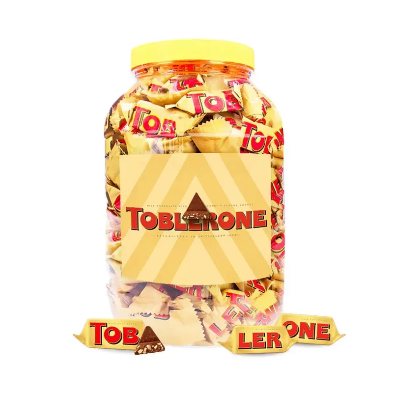 Toblerone Tiny melkchocolade - mini chocolade met nougat, amandelen & honing - 1000g