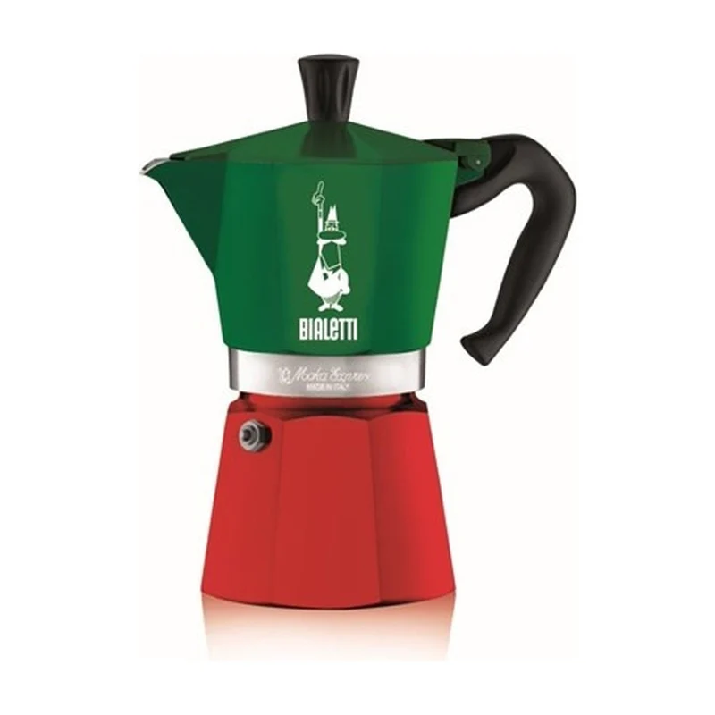 Bialetti Moka Express Italia Percolator - 6 Kops