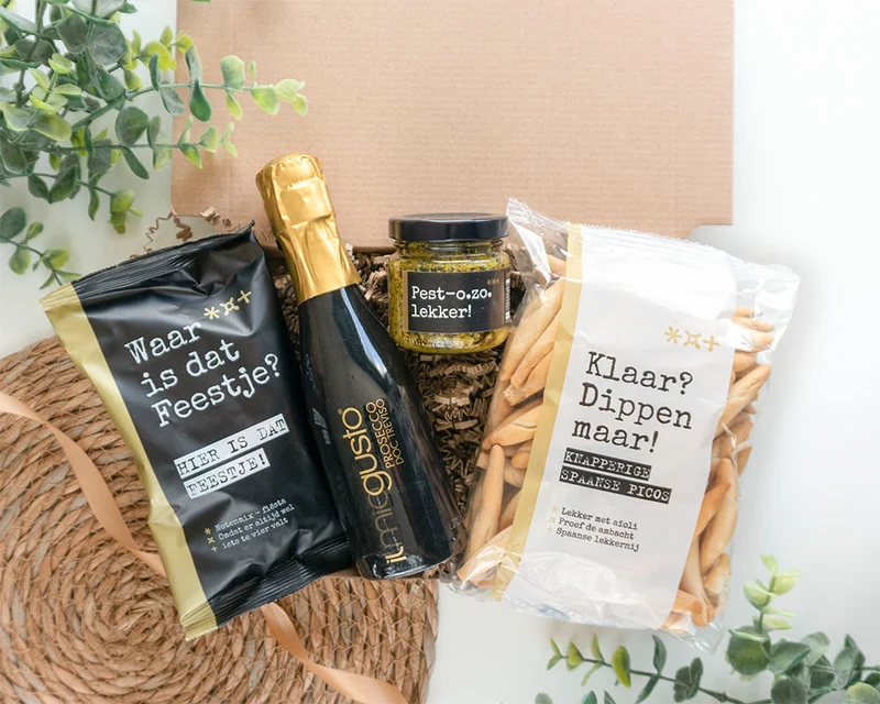 Cadeaupakket – Een Feestje Om Uit Te Pakken