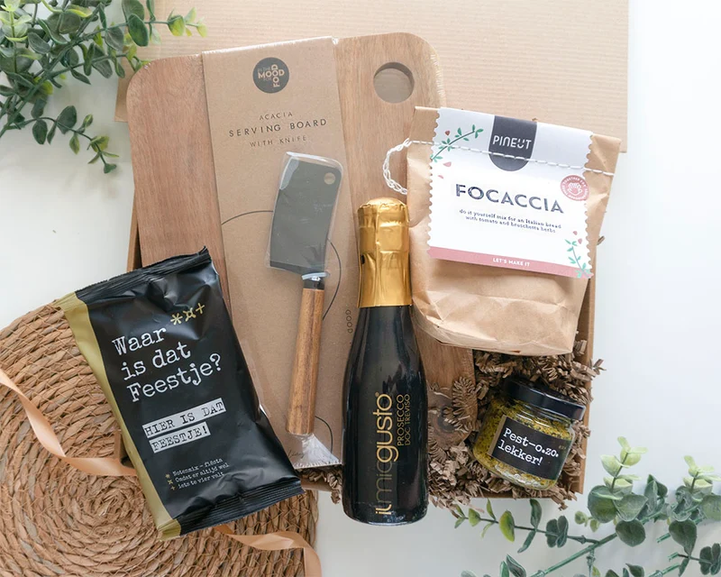 Cadeaupakket – Feestelijke Borrel