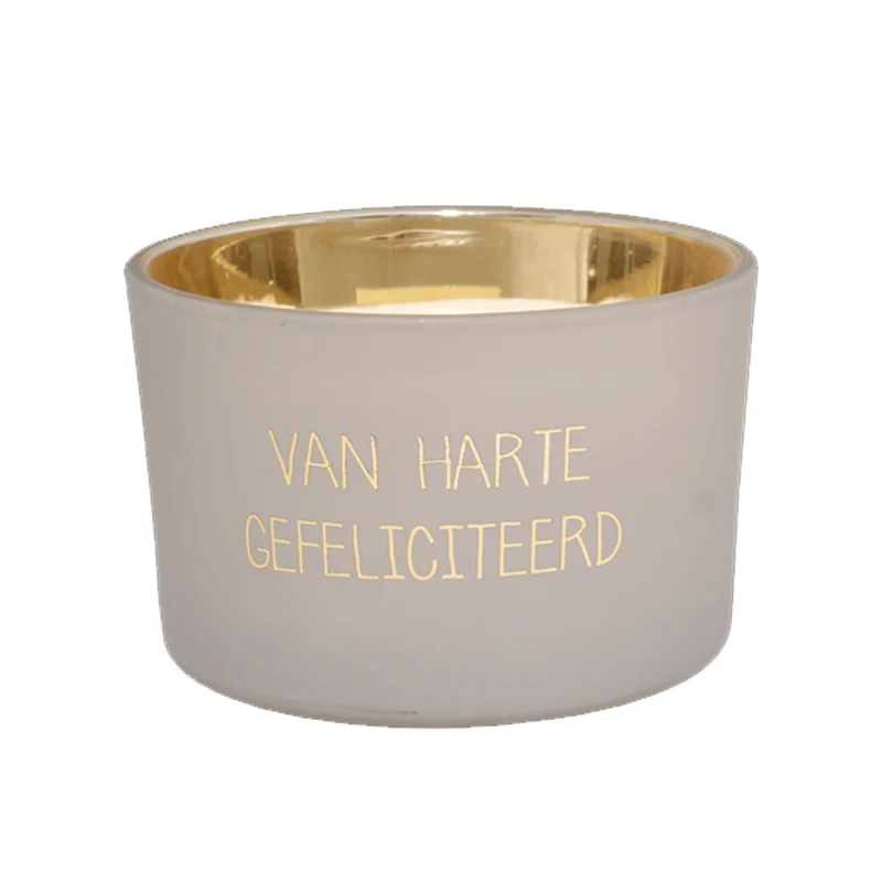 Geurkaars - Van Harte Gefeliciteerd