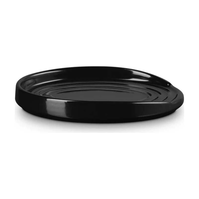 Le Creuset Lepelhouder Ovaal Ebbenzwart - 15 cm