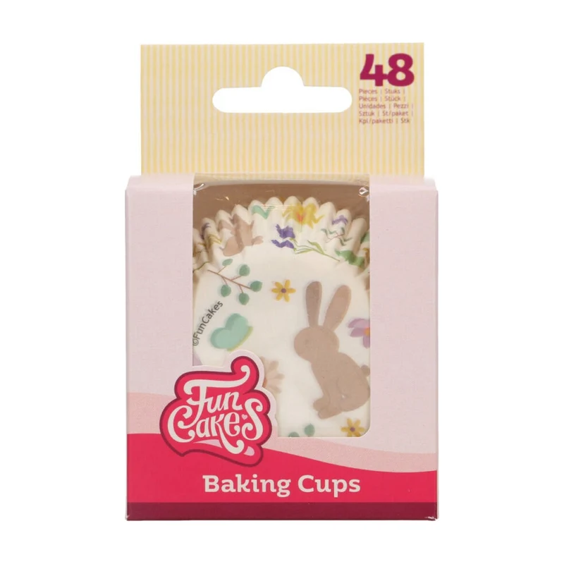 FunCakes Baking Cups Spring Animals - 48 stuks