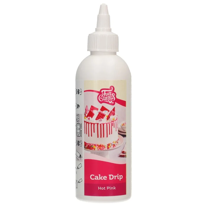 FunCakes Choco Drip Hot Pink - 180 gram