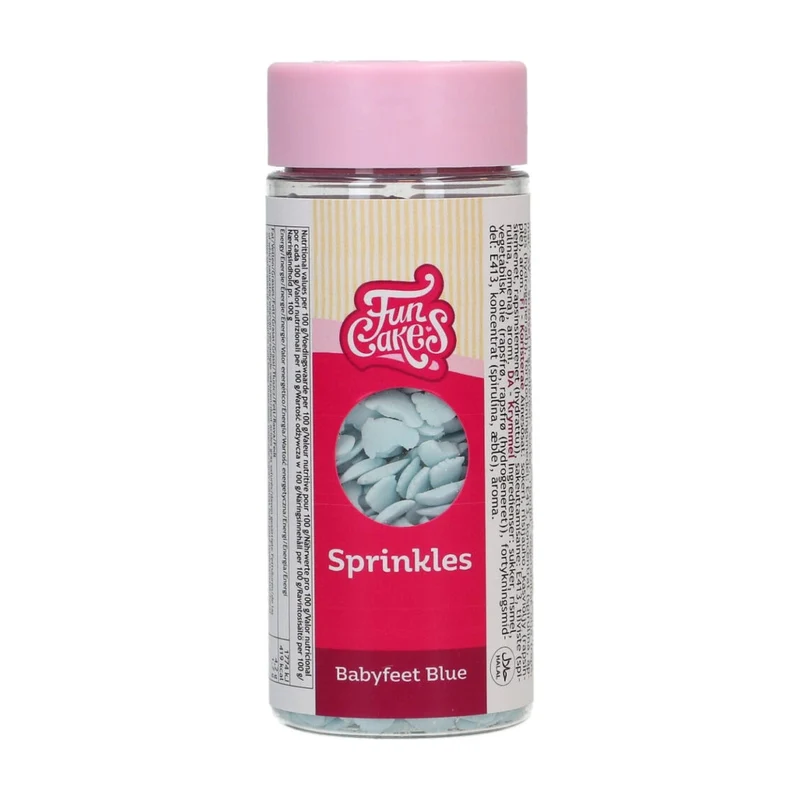 FunCakes Sprinkles Baby Feet Jongen - 55 gram
