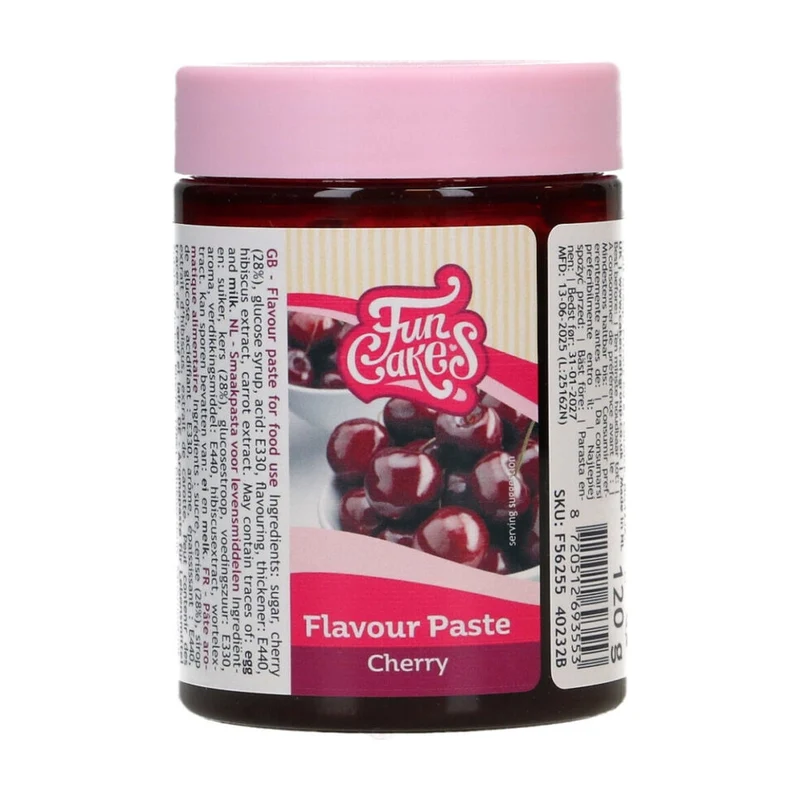 FunCakes Smaakpasta Kers - 120 gram