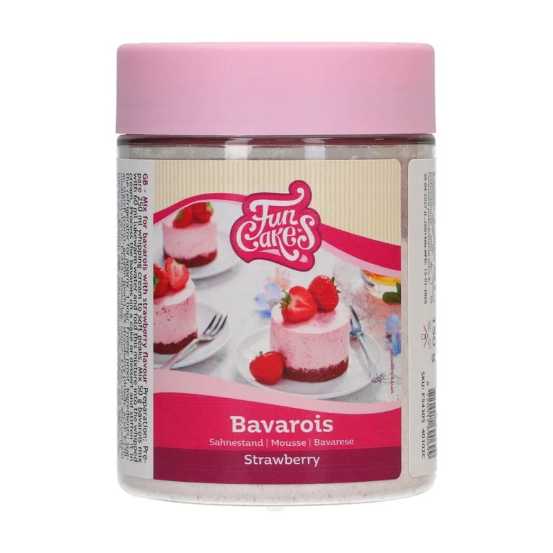 FunCakes Bavarois Aardbei - 150 gram