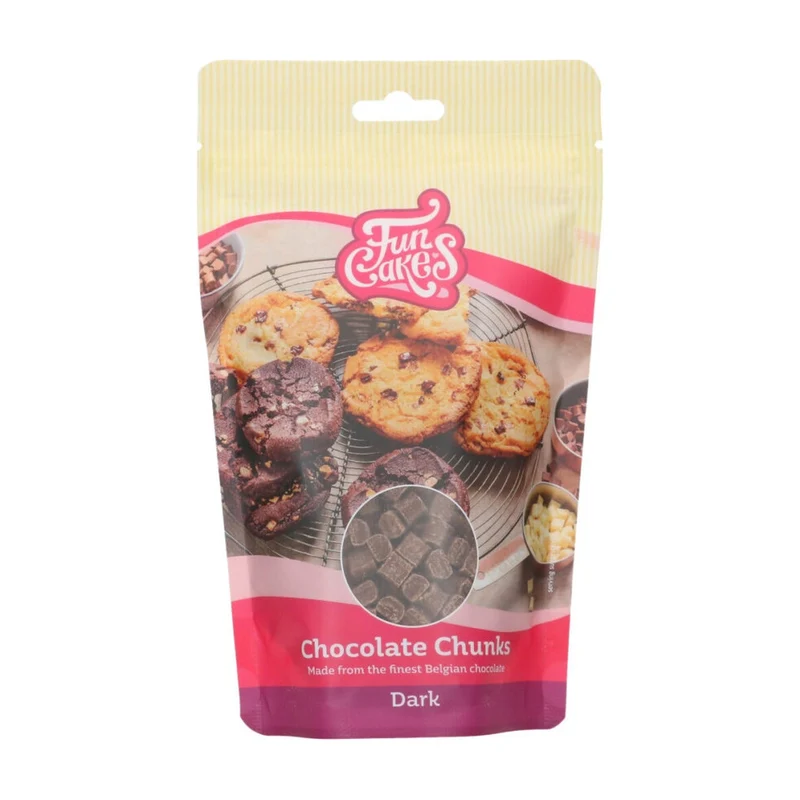 FunCakes Chocolade Chunks Puur - 350 gram