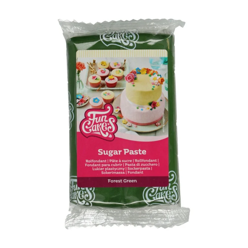 FunCakes Fondant Forest Green - 250 gram