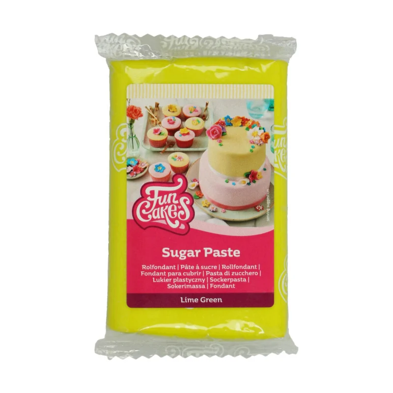 FunCakes Fondant Lime Green - 250 gram