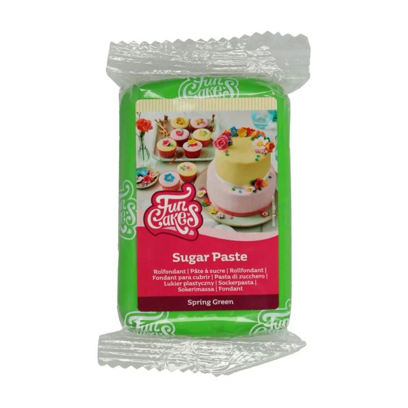 FunCakes Fondant Green Spring - 250 gram