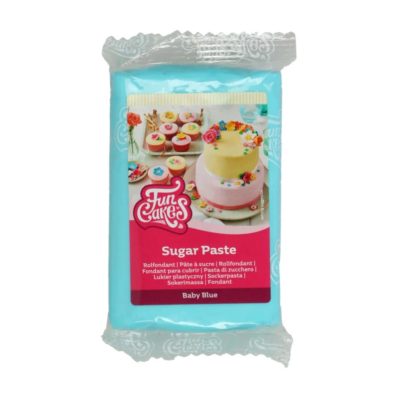 FunCakes Fondant Baby Blue - 250 gram