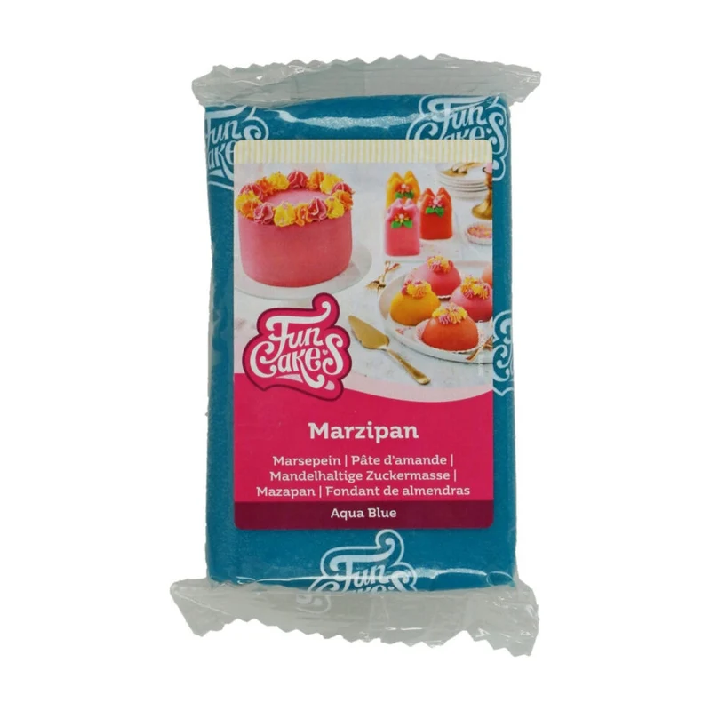 FunCakes Marsepein Aqua Blue - 250 gram