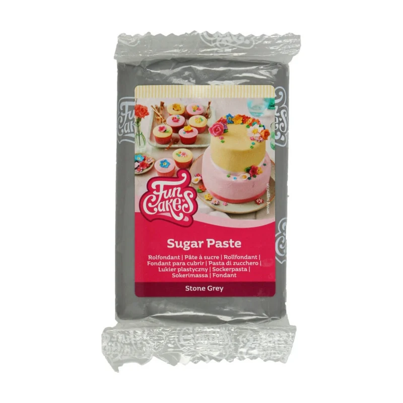 FunCakes Fondant Stone Grey - 250 gram