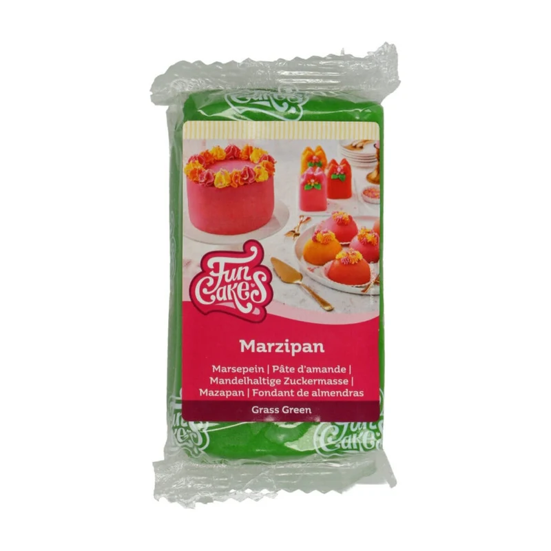 FunCakes Marsepein Grass Green - 250 gram