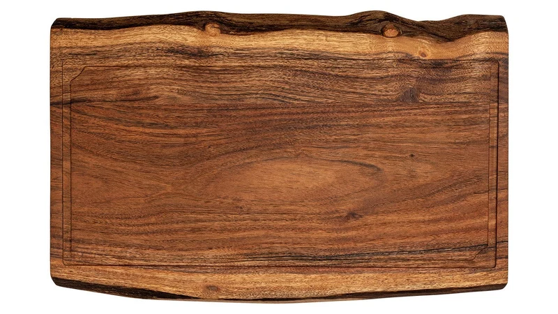 Forged Snijplank met Sapgeul - 55 x 35 cm