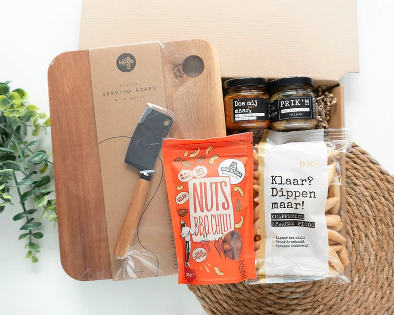 Cadeaupakket – Borrelmoment Deluxe