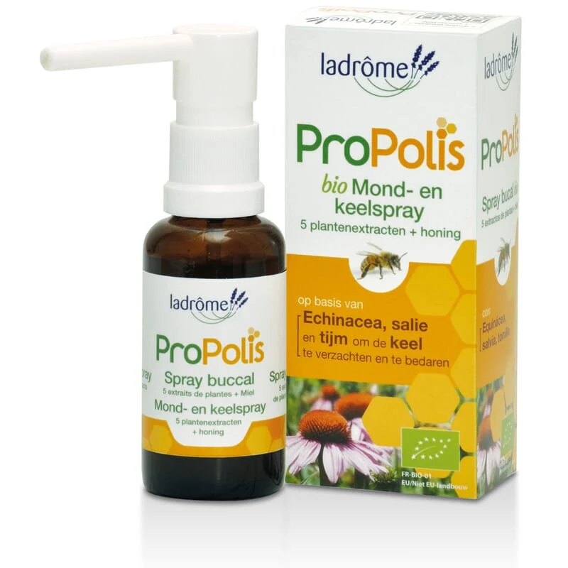 Mond- en keelspray Propolis+ bio
