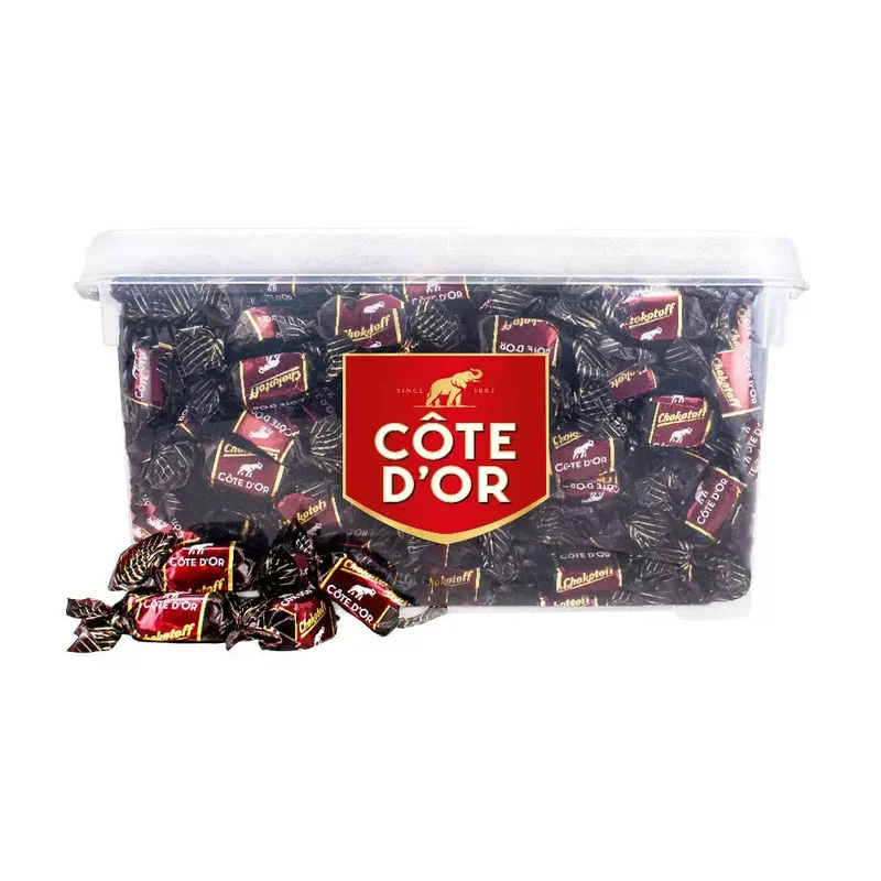 Côte d’Or Chokotoff - toffees met pure chocolade - curverbox - 3kg