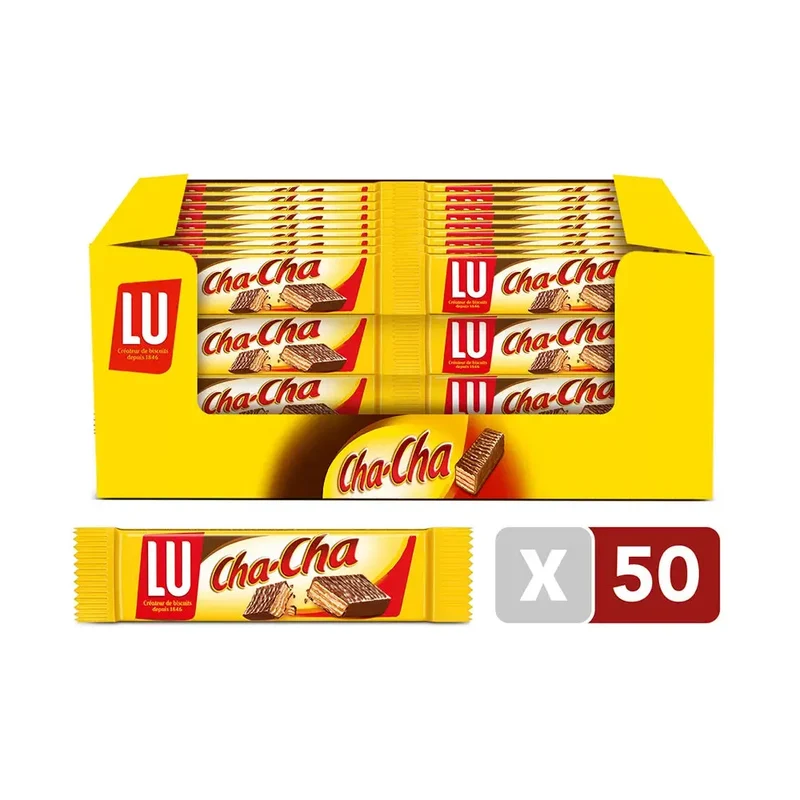 LU Cha-Cha chocoladesnack - 50 stuks - 1350g