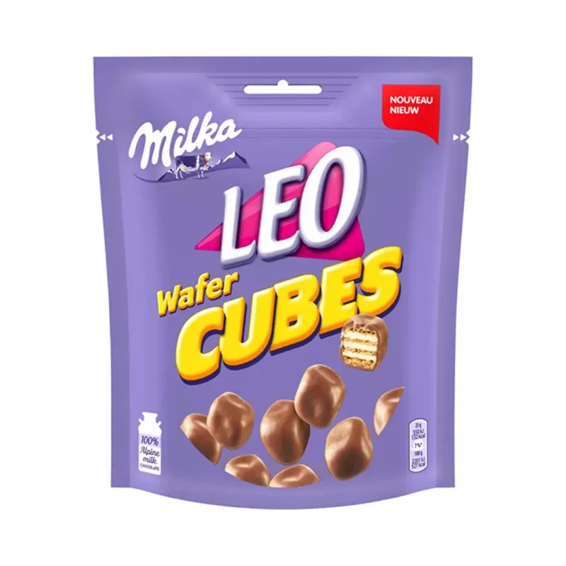 Milka Leo Go Wafer Cubes - 150g