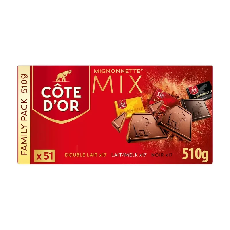 Côte d’Or Mignonnettes 'Anniversary Mix' - 510g