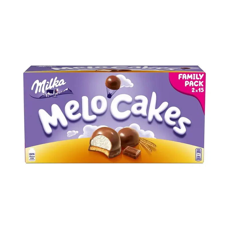Milka Melo Cakes chocoladesnack - 30-pack - 500g