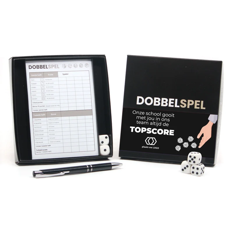 Dobbelspel met eigen sleeve - Leraar