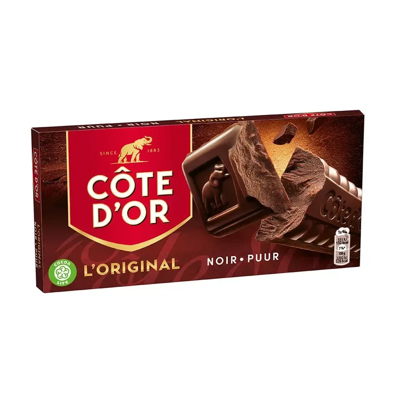 Côte d'Or chocoladetablet - puur - 400g