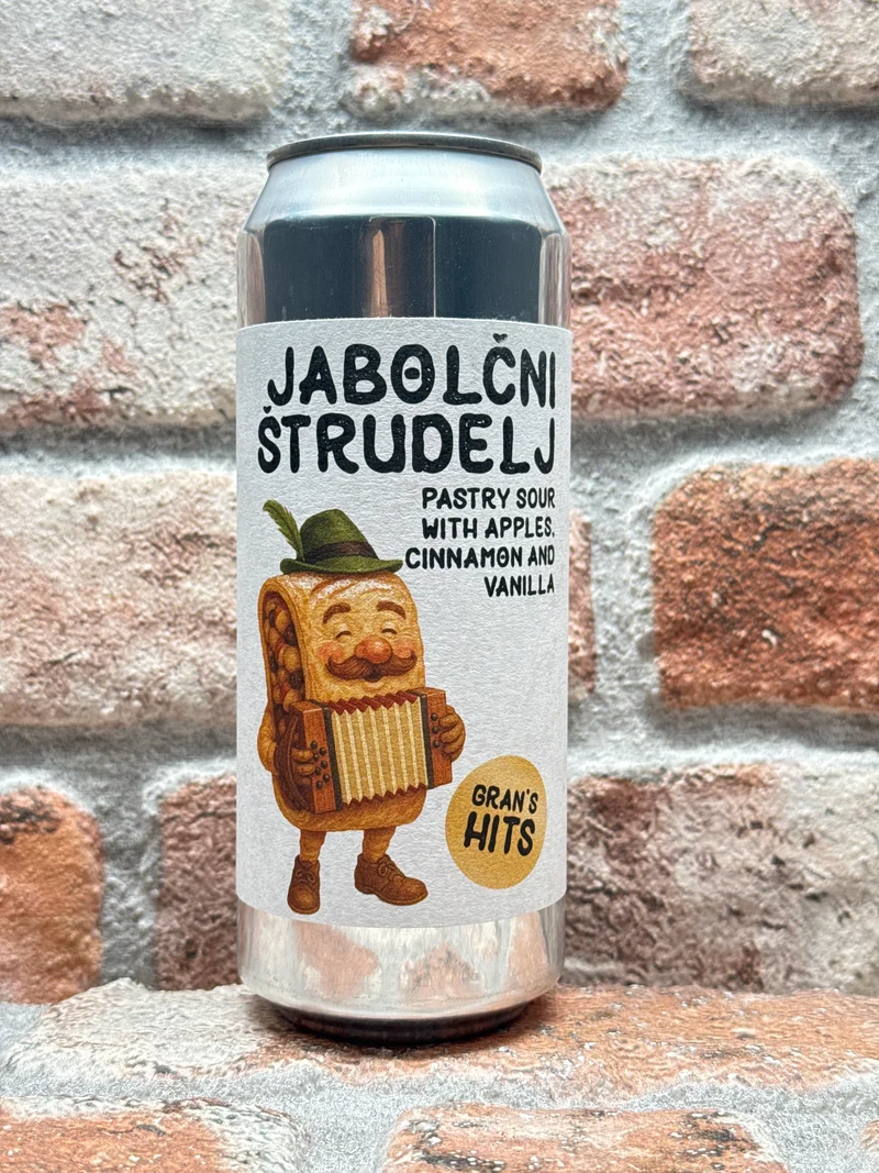 Clef Brewery Jabolcni Strudelj- Apple Strudel Sour - 50 CL